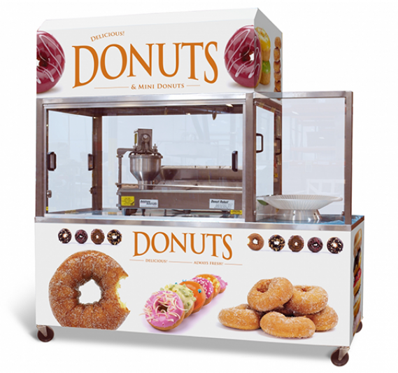  Mini Donuts, Small Donut Maker, Electric Mini Donut