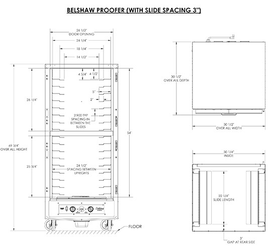 Belshaw-CP1-CP2-Cabinet-Proofer-1